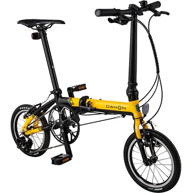 Vélo Pliant DAHON K3 14" Jaune/Noir 2021 DAHON Probikeshop 0